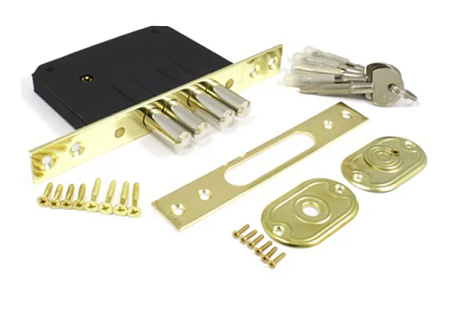 Механізм замка APECS 97-K (BS50мм) G золото - Фото №1