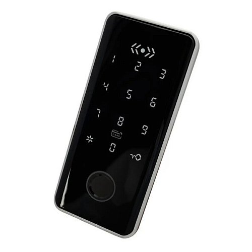 Замок меблевий PES Office 6 електронний кодовий сірий - Фото №2