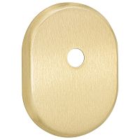 Накладка под шток AZZI FAUSTO MP/OS овальная стандарт латунь матовая