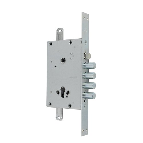 Механизм замка CISA 56535 Revolution Pro редукторный с блокировкой (BS67,5*85мм) хром матовый - Фото №1