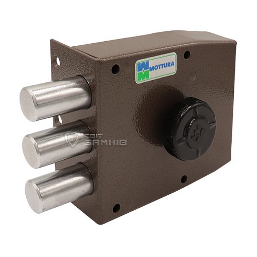 Замок накладной MOTTURA 30.401VD50C5 (BS64мм) правый 5 ключей - Фото №1