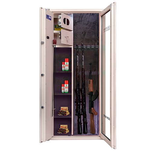 Сейф для зброї GRIFFON GG.700.E з броньованим склом - Фото №4