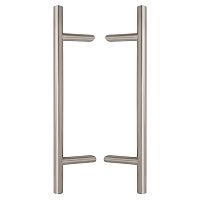 Ручки скоби ABARO Bali 45° L:400 X:200 D:32mm SS 304 нерж. сталь (комплект)