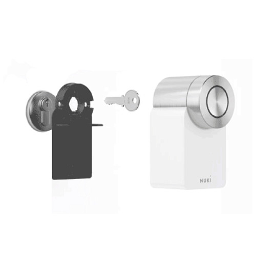 Розумний замок NUKI Smart Lock 4.0 Pro WiFi накладний білий - Фото №4