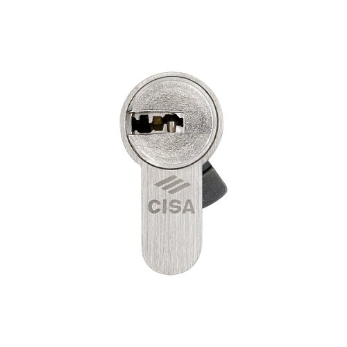 Циліндр CISA Astral Tekno PRO 70T (40*30T) зі штоком нікель матовий 3 ключі - Фото №7