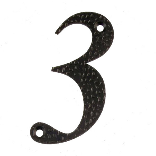 Цифра AMIG "3" черная - Фото №1