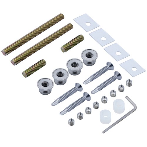 Ручки скобы ABARO Sydney 45° L:1000 X:800 W:40*20mm SS 304 антрацит RAL 7016 (комплект) - Фото №8