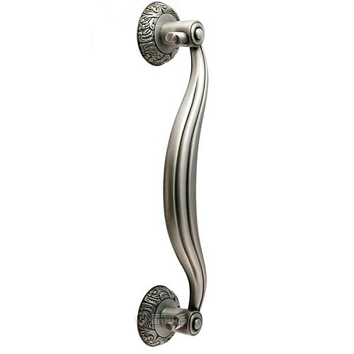 Ручка скоба TRION 00401 250 мм (комплект) SILVER античне срібло - Фото №2