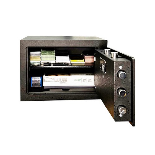 Сейф взломостойкий GRIFFON CLE I.30.E BLACK - Фото №4