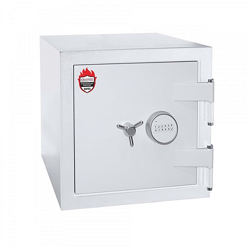 Сейф вогнезламостійкий GRIFFON F60CL I.51.ET WHITE - Фото №1