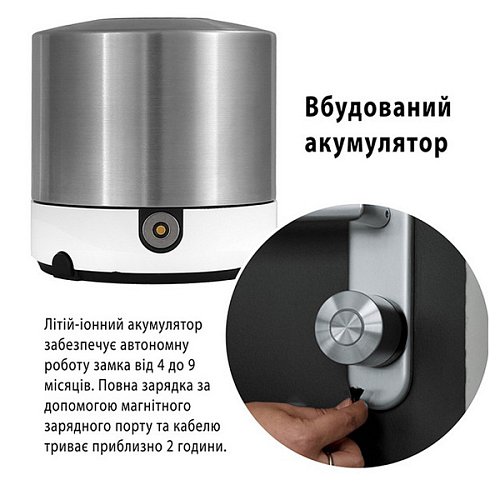 Розумний замок NUKI Smart Lock Ultra WiFi накладний сріблястий - Фото №5