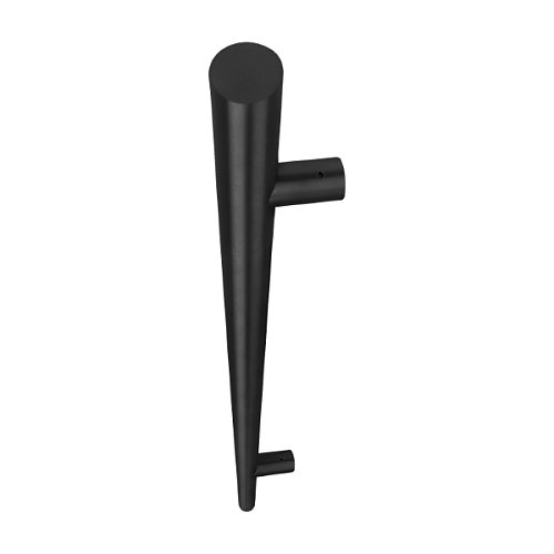 Ручка скоба ABELIX Aspen L:1600mm X:1200-90° 30mm черный (половинка) - Фото №2