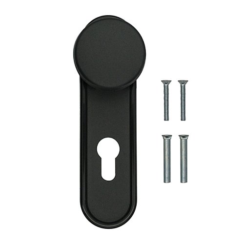 Ручка противопожарная на планке CISA 07076.24 для врезной антипаники фиксированная односторонняя 72 мм - Фото №5