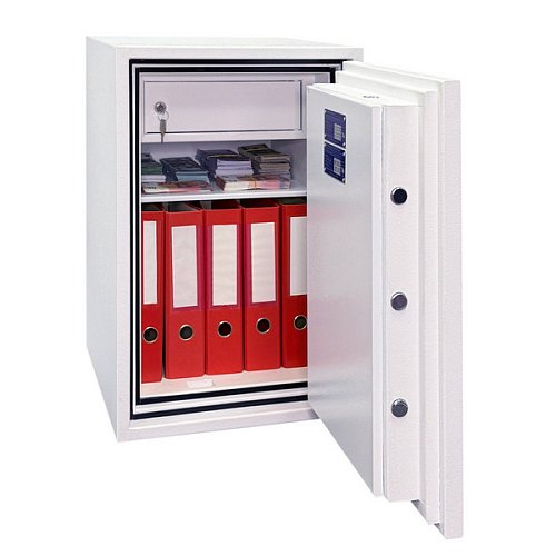 Сейф вогнестійкий GRIFFON FRS.70.K WHITE - Фото №3