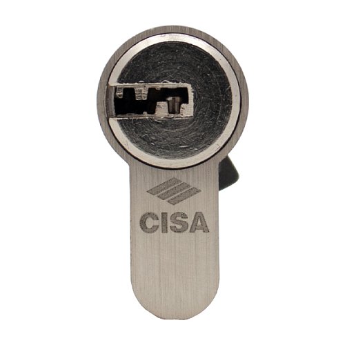 Цилиндр CISA ASIX P8 105 (50*55) никель матовый 3 ключа - Фото №3