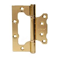 Петля APECS Steel В2 100*75*2,5 мм - G золото