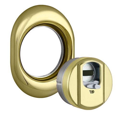 Протектор магнітний DISEC 4GN2MB 25 мм латунь PVD - Фото №6