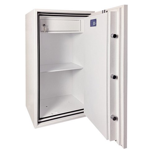 Сейф вогнестійкий GRIFFON FRS.90.E WHITE - Фото №7