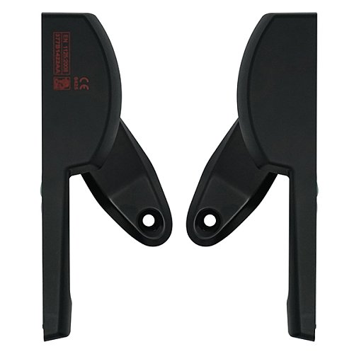 Комплект антипаніки врізний CISA Fast Push 59617.10 для протипожежних дверей червоний-чорний - Фото №7