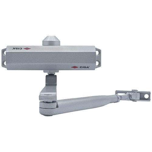 Доводчик CISA 60460/60470.03.0.97 STD до 80 кг серый - Фото №2