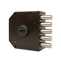 Замок накладний SHERLOCK 06.51-K65 (BS64мм) 5 ключів