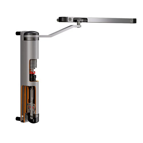 Дотягувач для хвіртки LOCINOX Lion чорний - Фото №2