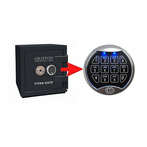 Сейф вогнезламостійкий GRIFFON CL III.50.E BROWN - Фото №6