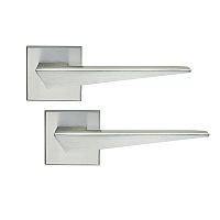 Ручки на розетте ILAVIO 2376 (1053-1102) хром матовый