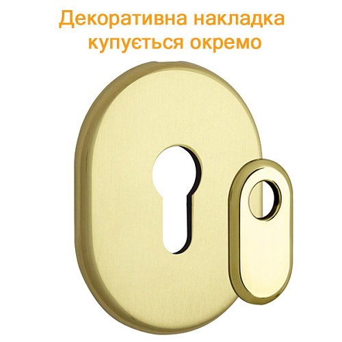 Щиток DISEC A2427 овальная латунь полированная - Фото №5