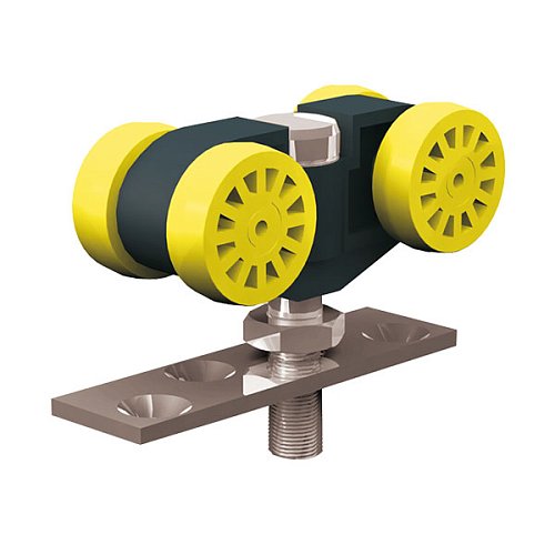 Раздвижная система VALCOMP Herkules PLUS HP2/40 длина 1,8 м на 4 полотна весом до 40 кг - Фото №9