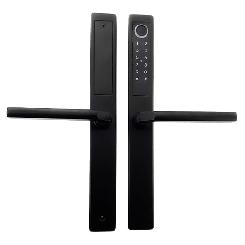 Розумний замок PES Kub накладний чорний - Фото №1