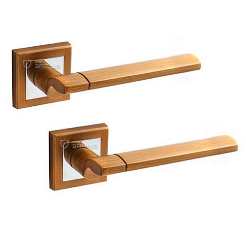 Ручки на розеті APECS Windrose Blast H-18092-A AN античний - Фото №1