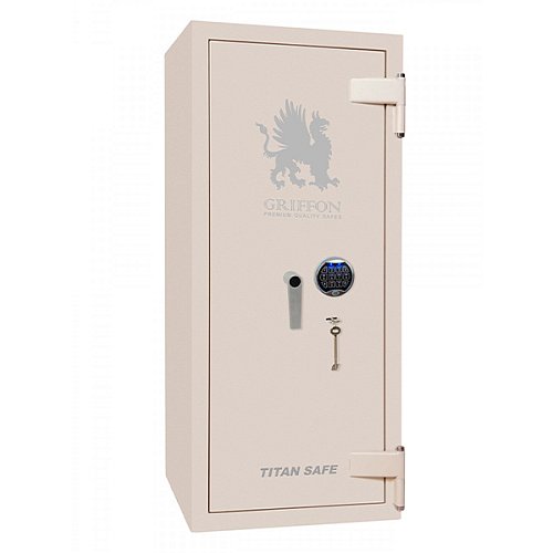 Сейф вогнезламостійкий GRIFFON CL II.120.K.E CREAM - Фото №1