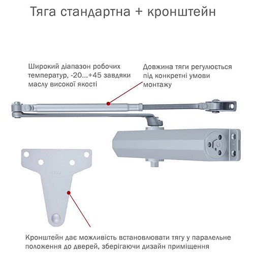 Дотягувач RYOBI D-3550 BC/DA UNIV до 100кг FIRE Сірий - Фото №3