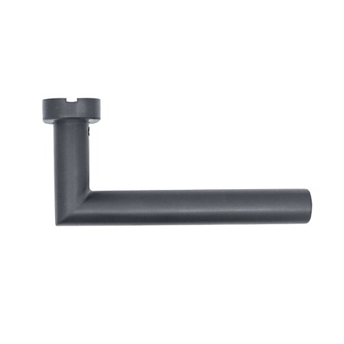 Ручки на розеті ABARO Lido FM фіксована-натискна антрацит - Фото №5