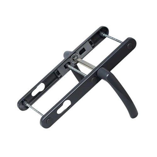 Ручки на планке ASTEX Antey DHS 85/26 с пружиной антрацит RAL7016 - Фото №2
