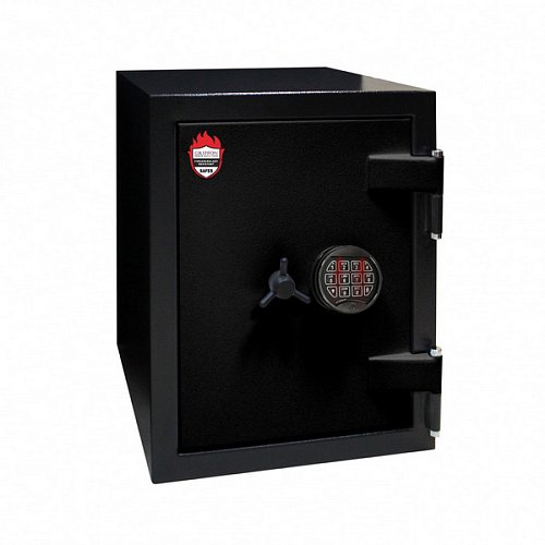 Сейф вогнезламостійкий GRIFFON F60CL I.63.ET BLACK - Фото №1