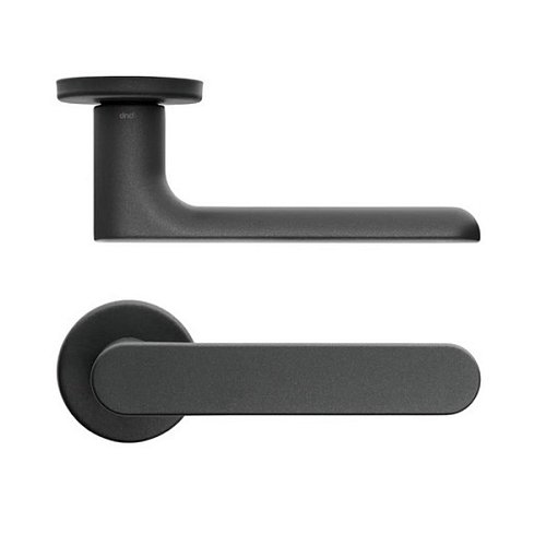 Ручки на розеті DND by MARTINELLI Spot SO12-ZNE чорний - Фото №3