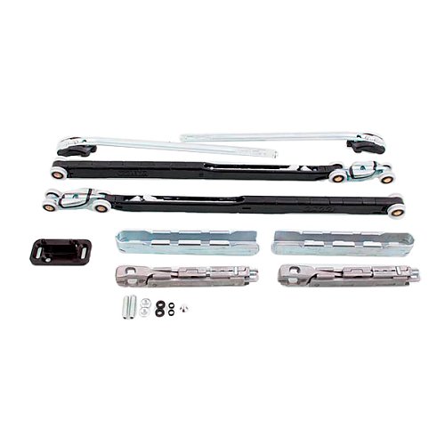 Раздвижная система KOBLENZ 0600 длина 2 м на 1 полотно до 80 кг с двусторонним доводчиком - Фото №1