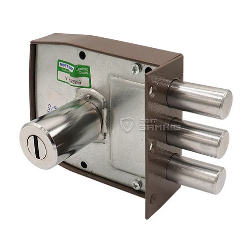 Замок накладной MOTTURA 30.401VD50C5 (BS64мм) правый 5 ключей - Фото №2