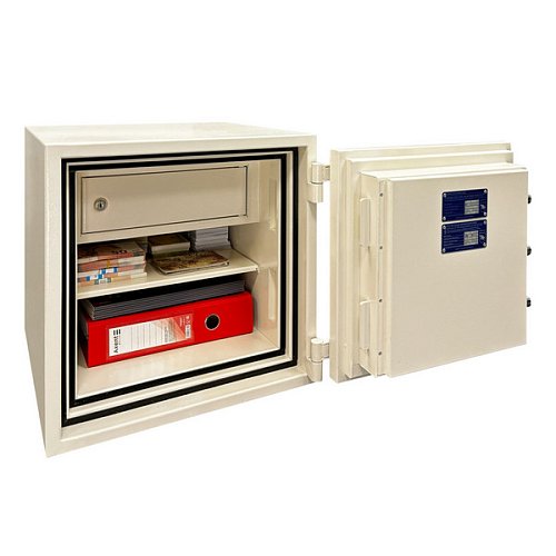 Сейф вогнестійкий GRIFFON FRSL.45.K CREAM - Фото №3