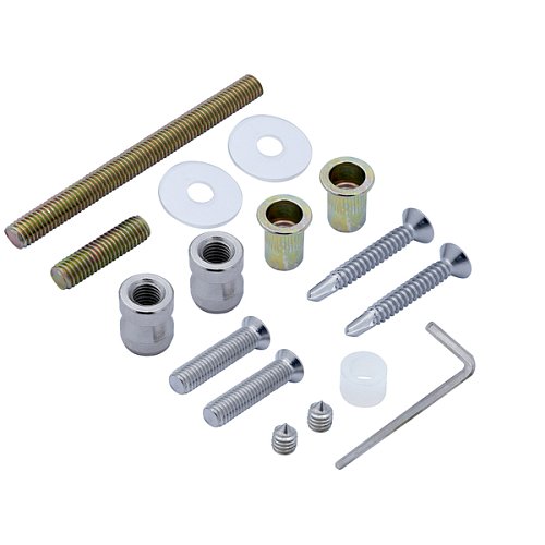 Ручка скоба ABARO Bali 90° L:1000 X:800 D:32mm SS 304 чорний RAL 9005 (половинка) - Фото №6