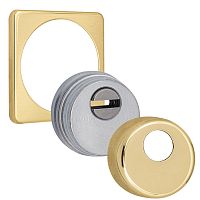 Протектор AZZI FAUSTO Antitubo 25 мм ME50/QSLIM/O квадратний латунь полірована