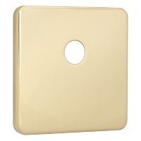 Накладка под шток AZZI FAUSTO MP/QSLIM/O квадратная латунь полированная