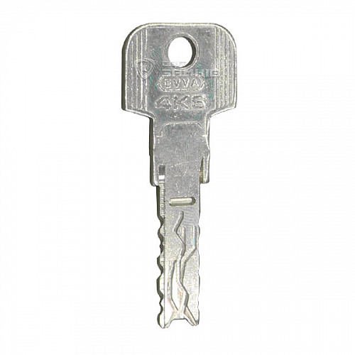 Циліндр EVVA 4KS 107T (76*31T) нікель сатин 5 ключів - Фото №6