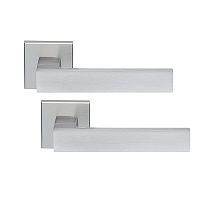 Ручки на розетте ILAVIO 2036 (1053-1102) хром матовый