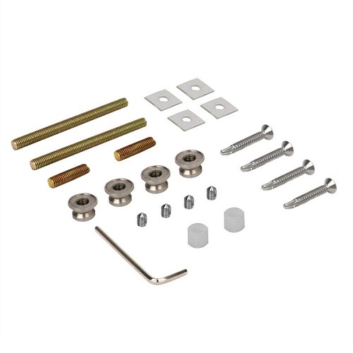 Ручки скобы ABARO Sydney 90° L: 1400 X: 1200 W: 40*20mm SS 304 нерж. сталь (комплект) - Фото №8