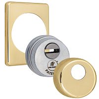 Протектор AZZI FAUSTO Antitubo SB 25 мм ME50/TEKNO/O прямокутний латунь полірована