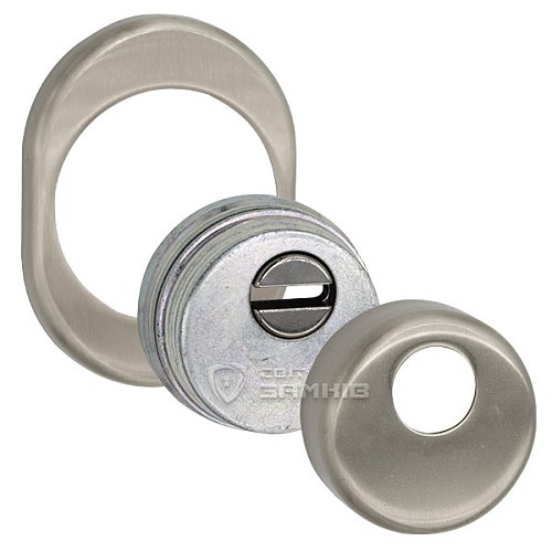 Протектор AZZI FAUSTO Antitubo 25 мм ME50/KSV овальний стандарт нікель матовий - Фото №2