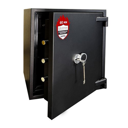 Сейф огнестойкий GRIFFON FRS.57.K BLACK - Фото №2